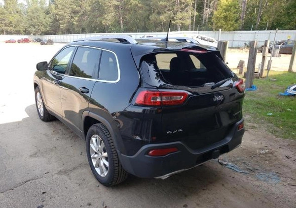 Jeep Cherokee cena 29900 przebieg: 49800, rok produkcji 2017 z Proszowice małe 37